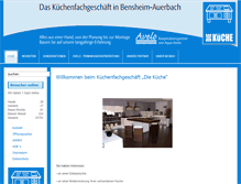 Tablet Screenshot of die-kueche-mw.de